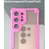 Coque arrière Phonesta Shockproof Armor pour Samsung Galaxy S25 Ultra - Rose 5