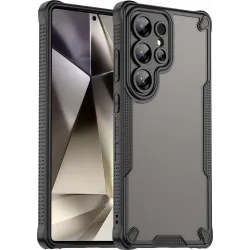 Coque arrière Phonesta Shockproof Armor pour Samsung Galaxy S25 Ultra - Noir
