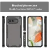 Coque arrière Phonesta Shockproof Armor pour Google Pixel 9a - Noir 2