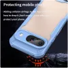 Coque arrière Phonesta Shockproof Armor pour Google Pixel 9 - Bleu 3