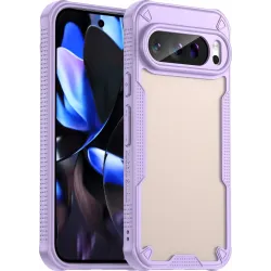 Coque arrière Phonesta Shockproof Armor pour Google Pixel 9 Pro - Violet