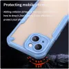 Coque arrière Phonesta Shockproof Armor pour Apple iPhone 15 - Bleu 4