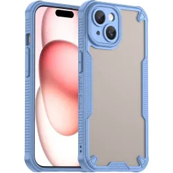 Coque arrière Phonesta Shockproof Armor pour Apple iPhone 15 Plus - Bleu