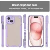 Coque arrière Phonesta Shockproof Armor pour Apple iPhone 15 Plus - Violet 2