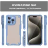 Coque arrière Phonesta Shockproof Armor pour Apple iPhone 15 Pro - Bleu 2