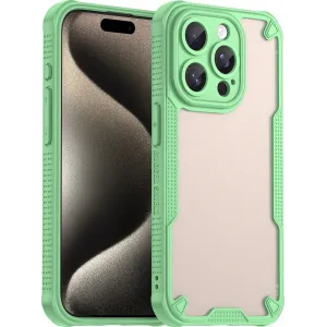 Coque arrière Phonesta Shockproof Armor pour Apple iPhone 15 Pro - Vert