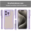 Coque arrière Phonesta Shockproof Armor pour Apple iPhone 15 Pro - Violet 2