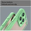 Coque arrière Phonesta Shockproof Armor pour Apple iPhone 15 Pro Max - Vert 6