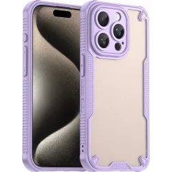 Coque arrière Phonesta Shockproof Armor pour Apple iPhone 15 Pro Max - Violet