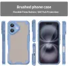 Coque arrière Phonesta Shockproof Armor pour Apple iPhone 16 - Bleu 2