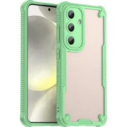 Coque arrière Phonesta Shockproof Armor pour Samsung Galaxy S25/S24 - Vert