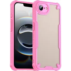 Coque arrière Phonesta Shockproof Armor pour Apple iPhone 17e/16e - Rose