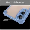 Coque arrière Phonesta Shockproof Armor pour Samsung Galaxy S25 Edge - Bleu 8