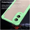 Coque arrière Phonesta Shockproof Armor pour Samsung Galaxy S25 Edge - Vert 4