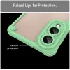 Coque arrière Phonesta Shockproof Armor pour Samsung Galaxy S25 Edge - Vert 8