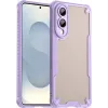 Coque arrière Phonesta Shockproof Armor pour Samsung Galaxy S25 Edge - Violet