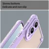 Coque arrière Phonesta Shockproof Armor pour Samsung Galaxy S25 Edge - Violet 6