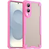 Coque arrière Phonesta Shockproof Armor pour Samsung Galaxy S25 Edge - Rose