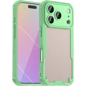 Coque arrière Phonesta Shockproof Armor pour Apple iPhone 17 Pro - Vert
