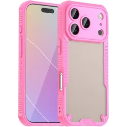 Coque arrière Phonesta Shockproof Armor pour Apple iPhone 17 Pro - Rose