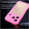 Coque arrière Phonesta Shockproof Armor pour Apple iPhone 17 Pro - Rose 6