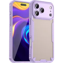 Coque arrière Phonesta Shockproof Armor pour Apple iPhone 17 Pro Max - Violet