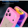 Coque arrière Phonesta Shockproof Armor pour Apple iPhone 17 Pro Max - Rose 8