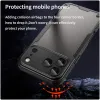 Coque arrière Phonesta Shockproof Armor pour Apple iPhone 17 Pro Max - Noir 4
