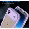 Coque arrière Phonesta Shockproof Armor pour Apple iPhone Air - Violet 10