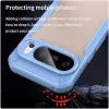 Coque arrière Phonesta Shockproof Armor pour Google Pixel 10 Pro - Bleu 3