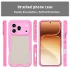 Coque arrière Phonesta Shockproof Armor pour HONOR 600 Pro - Rose 1