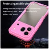 Coque arrière Phonesta Shockproof Armor pour HONOR 600 Pro - Rose 3