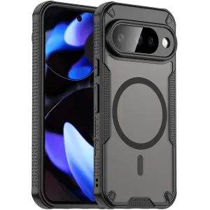 Coque arrière Phonesta Shockproof Armor avec MagSafe pour Google Pixel 10 - Noir
