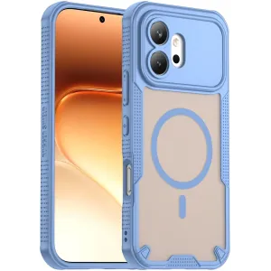 Coque arrière Phonesta Shockproof Armor avec MagSafe pour HONOR 600 - Bleu