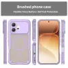 Coque arrière Phonesta Shockproof Armor avec MagSafe pour HONOR 600 - Violet 1