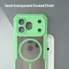 Coque arrière Phonesta Shockproof Armor avec MagSafe pour HONOR 600 Pro - Vert 4