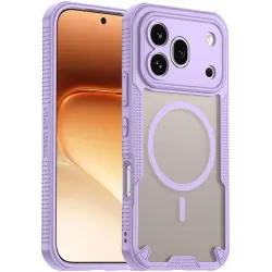 Coque arrière Phonesta Shockproof Armor avec MagSafe pour HONOR 600 Pro - Violet