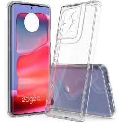 Coque arrière Phonesta Scratchproof pour Motorola Edge 50 Pro - Transparent