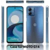 Coque arrière Phonesta Scratchproof pour Motorola Moto G14 - Transparent 2