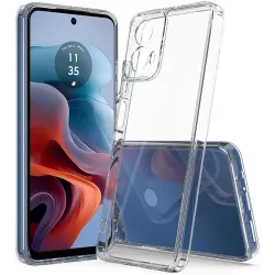 Coque arrière Phonesta Scratchproof pour Motorola Moto G45 / Moto G34 - Transparent