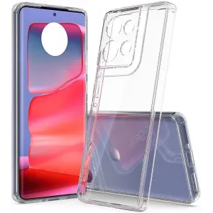Coque arrière Phonesta Scratchproof pour Motorola Moto G75 - Transparent
