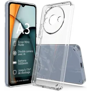 Coque arrière Phonesta Scratchproof pour Xiaomi Redmi A3 - Transparent