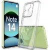 Coque arrière Phonesta Scratchproof pour Xiaomi Redmi Note 14 4G - Transparent