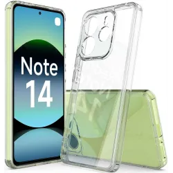 Coque arrière Phonesta Scratchproof pour Xiaomi Redmi Note 14 4G - Transparent