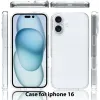 Coque arrière Phonesta Scratchproof pour Apple iPhone 16 - Transparent 2