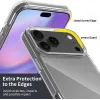 Coque arrière Phonesta Scratchproof pour Apple iPhone 17 Pro Max - Transparent 4