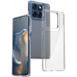 Coque arrière Phonesta Scratchproof pour Motorola Edge 60 / Edge 60 Fusion - Transparent