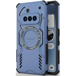 Coque arrière Phonesta Shield Armor avec MagSafe pour Nothing Phone (3a) - Bleu