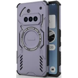 Coque arrière Phonesta Shield Armor avec MagSafe pour Nothing Phone (3a) - Violet
