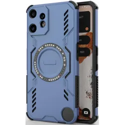Coque arrière Phonesta Shield Armor avec MagSafe pour Nothing CMF Phone 2 Pro - Bleu